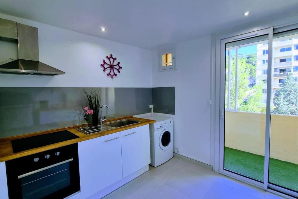 Le Clerville Renove Terrasse Climatisation Parking Sete Bagian luar foto