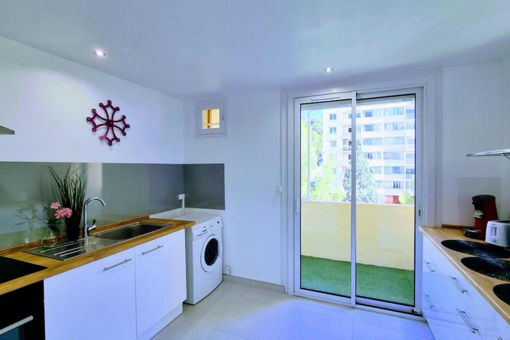 Le Clerville Renove Terrasse Climatisation Parking Sete Bagian luar foto